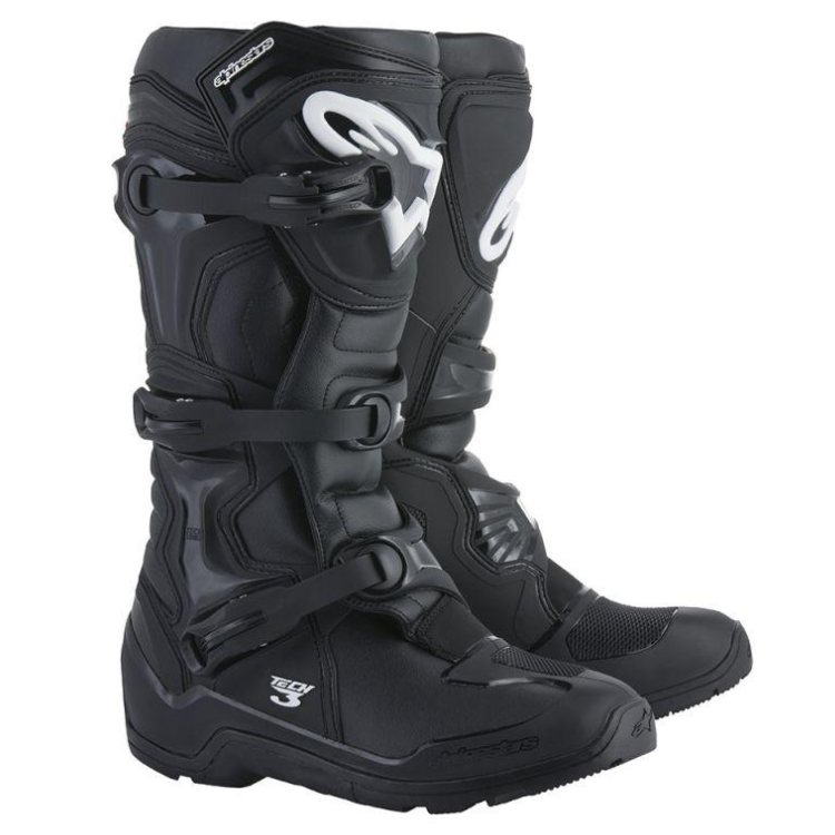 Alpinestars Hypertech バイクシューズ サイズ9 Alpinestars Tech 3 Enduro Black Motocross Boots | MX Clothing RSA