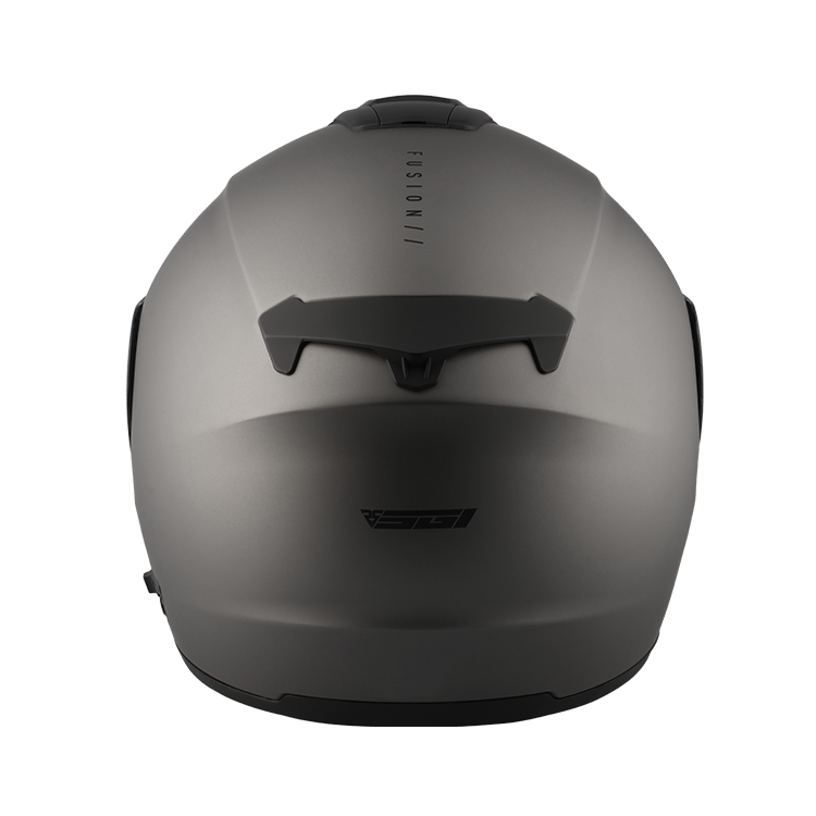 SGI Fusion Metallic Charcoal Modular Motorcycle Helmet Helmets South