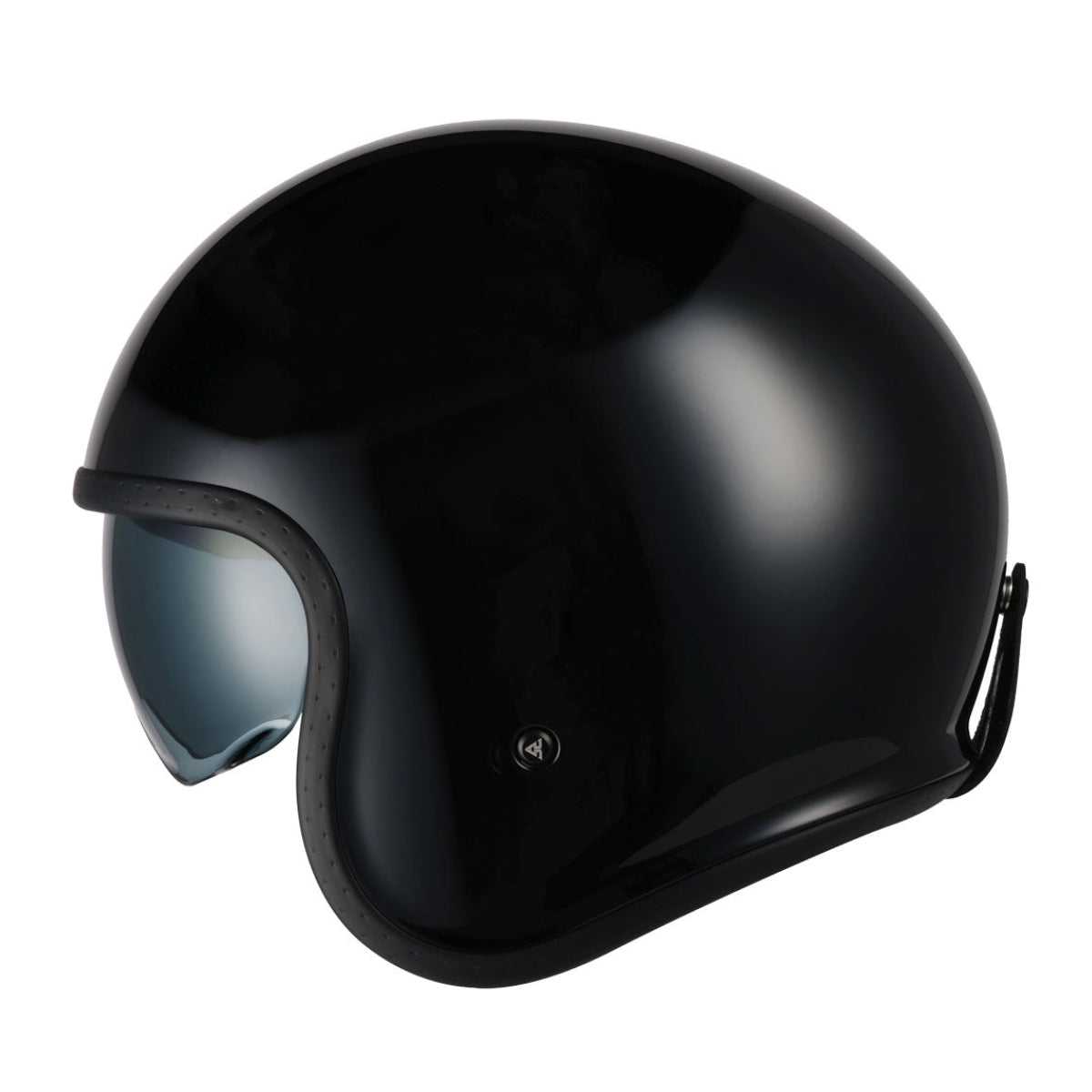 cruiser motorcycle helmets south africa SGI Raven Gloss Black Open Face Motorcycle Helmet