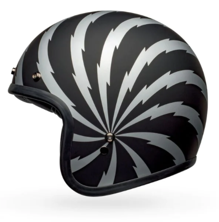 bell-custom-500-vertigo-matte-black-silver-open-face-motorcycle-helmet