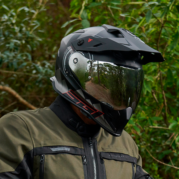 SGI DSV3 Territory Black/Red Motorcycle Helmets Helmet South Africa