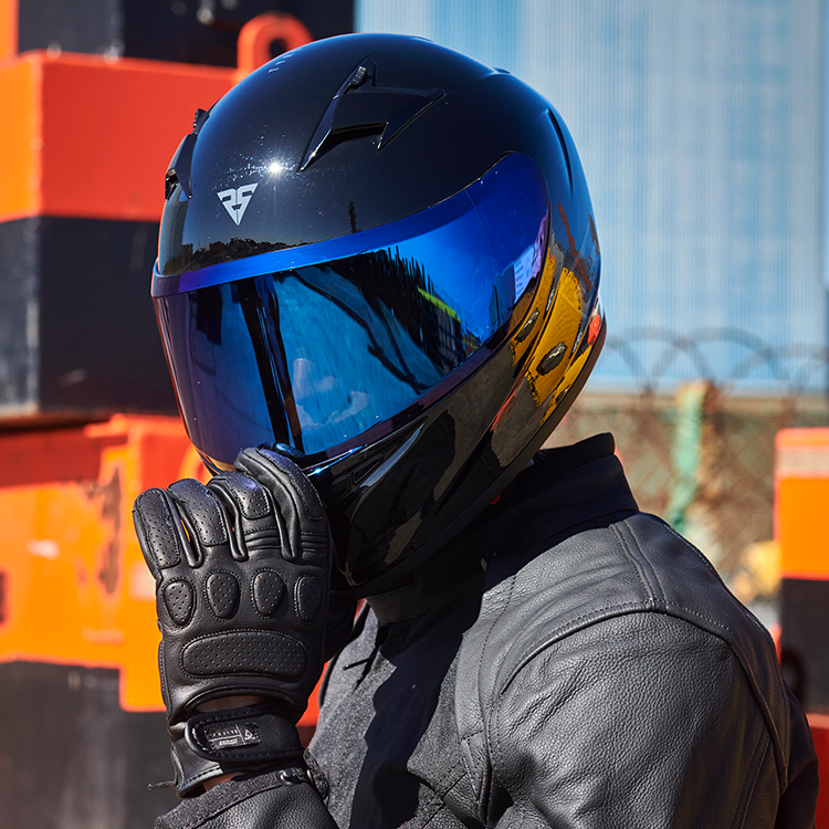 SGI Tyro Gloss Black Motorcycle Helmet Helmets South Africa