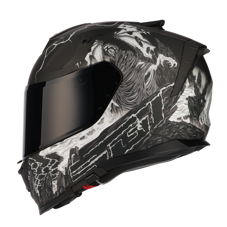SGI Rival Magma Grey Motorcycle Helmet | Helmets South Africa