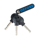 Oxford Patriot 14mm Motorcycle Disc Lock Yellow