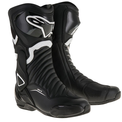 Alpinestars SMX-6 V2 バイクブーツ EUR 45 Alpinestars SMX-6 V2 Black/White Motorbike Boots | South Africa – SGI