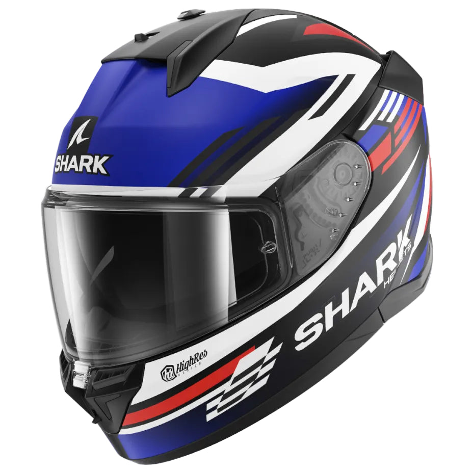 Shark D-Skwal 3 Firstlap Matte KBR Motorcycle Helmet