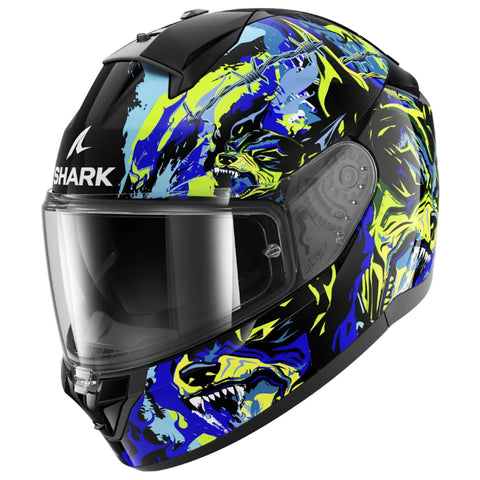 Shark Ridill Raging Beast KGB Motorcycle Helmet