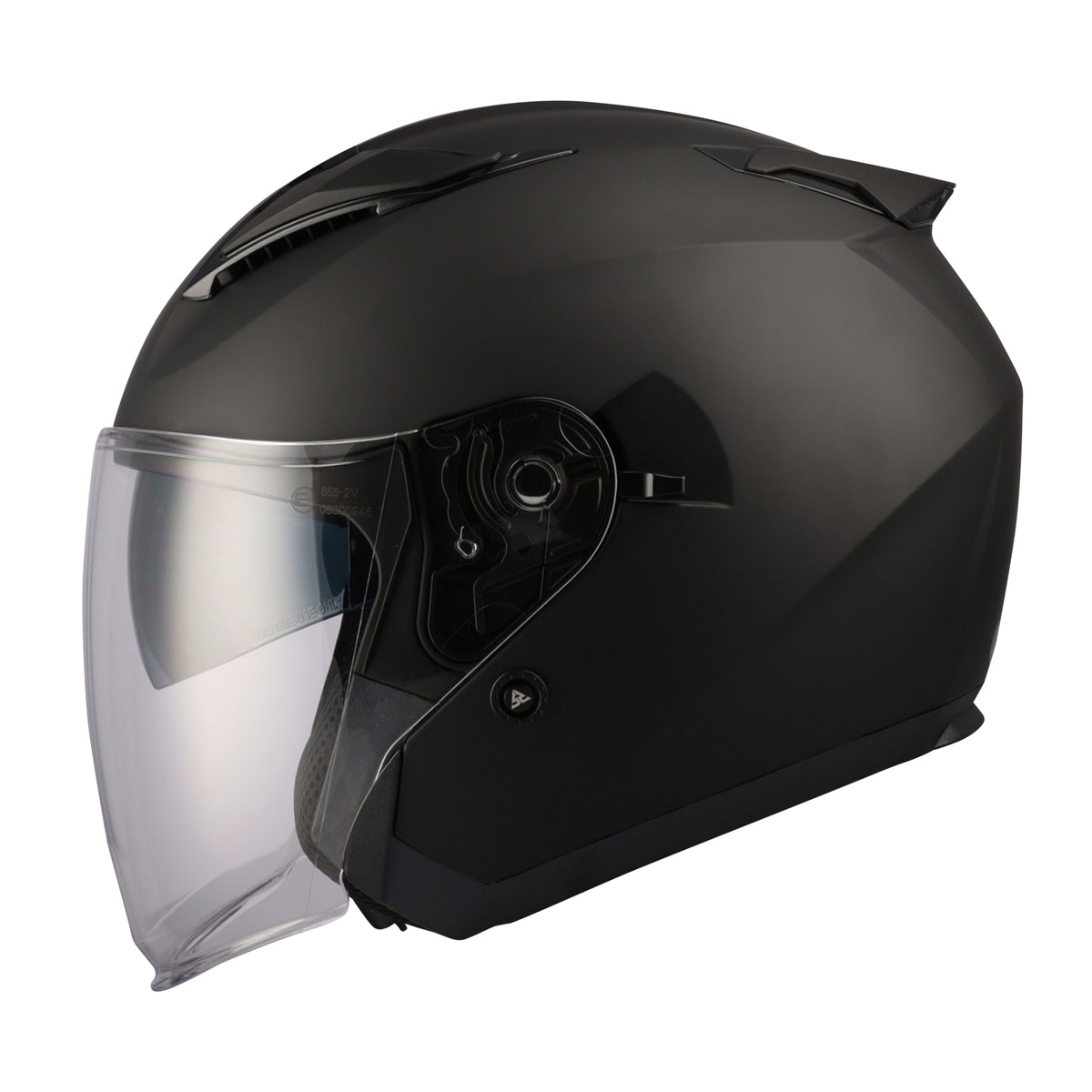 colorado motorcycle helmet under 21 SGI Revo Matt Black Open Face JanSport Cool Student 17