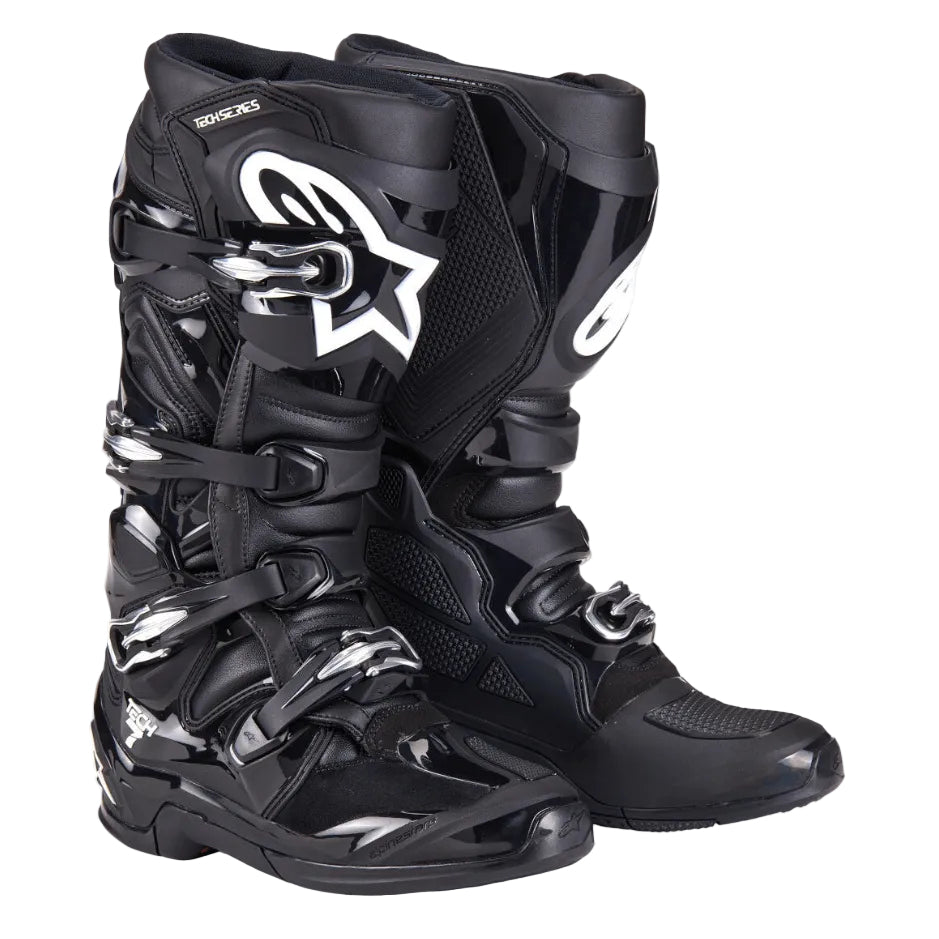 Alpinestars Tech 7 2025 Black Motocross Boots