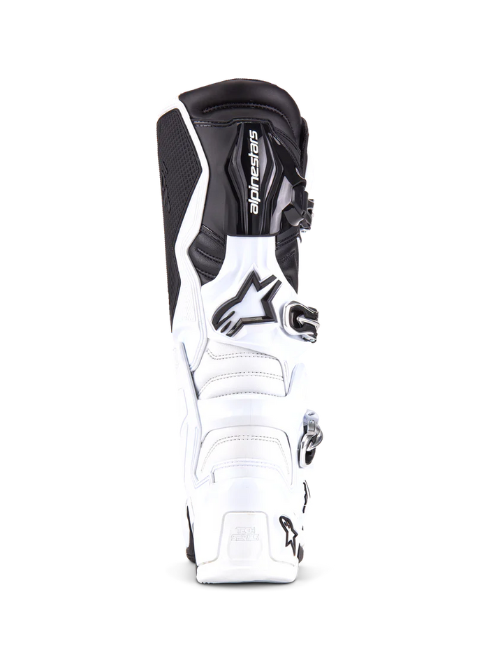 Alpinestars Tech 7 Boots 2025 White/Black Motocross Boots – SGI Alpinestars Tech 7 Boots 2025 White/Black Motocross Boots – SGI