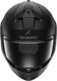 Shark Ridill 2 Blank Black Motorcycle Helmet