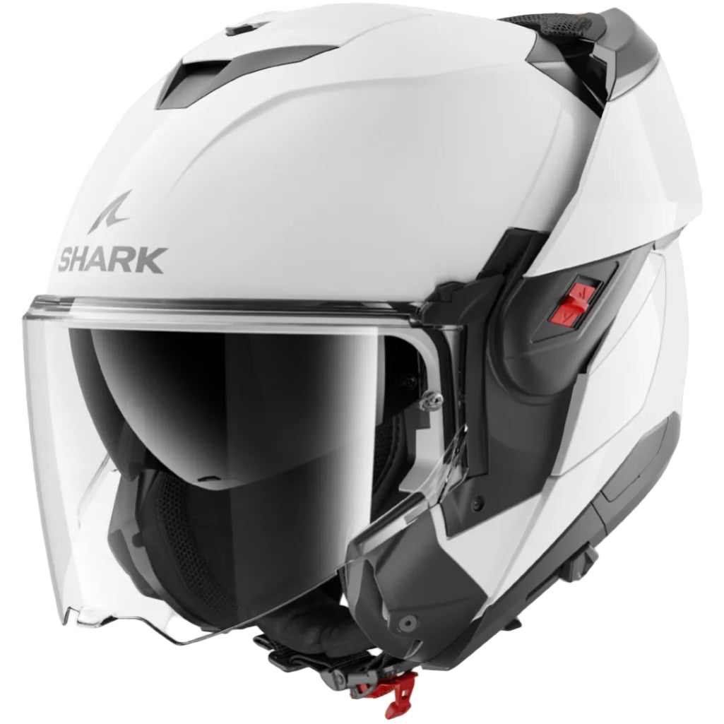Shark OXO Blank W05 Modular Motorcycle Helmet | Flip Up Helmets – SGI
