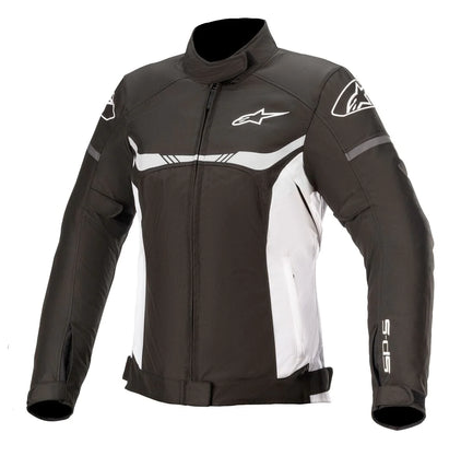 Alpinestars Stella T-SP-S Waterproof Black/White Ladies Motorcycle Jacket