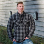 Merlin Axe Motorcycle Riding Shirt Grey