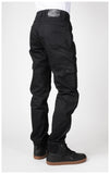 BULL-IT Mens Tactical Ranger Easy Cut Black Motorcycle Jeans