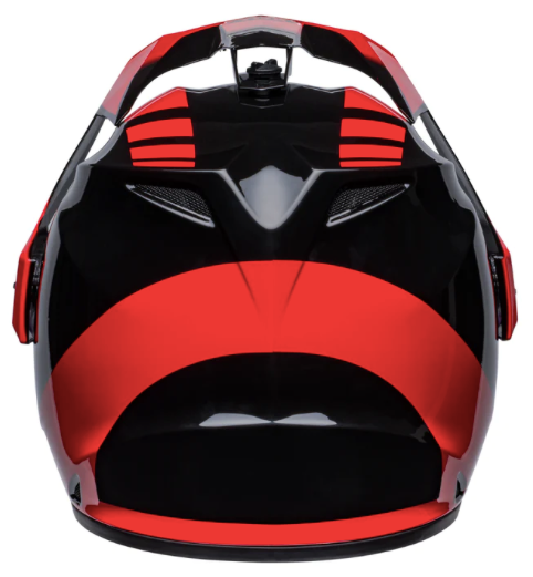 Bell MX-9 Adventure MIPS Dash Black/Red Motorcycle Helmet | RSA – SGI