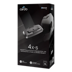 Cardo 4X-S Bluetooth Communication System Singel Pack for Shoei Gen 3 Motorcycle Helmets