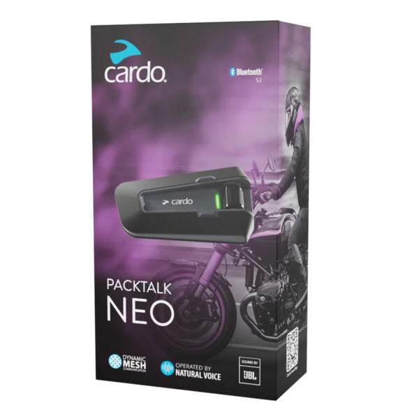 Cardo Packtalk Neo Communication System Single Pack