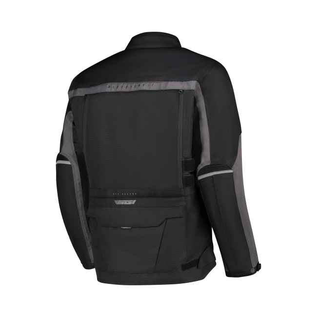 SGI Discovery Black Motorcycle Jacket