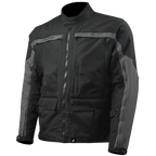 SGI Discovery Black Motorcycle Jacket