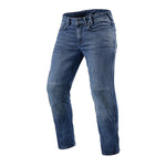 REV'IT! Detroit 2 TF Motorcycle Jeans Blue (Long Leg)