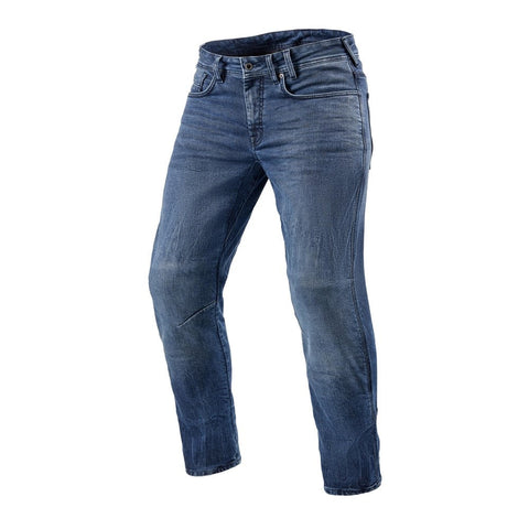 REV'IT! Detroit 2 TF Motorcycle Jeans Blue (Long Leg)