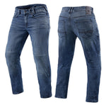 REV'IT! Detroit 2 TF Motorcycle Jeans Blue (Long Leg)