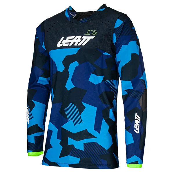 Leatt Moto 4.5 Enduro Blue Motocross Jersey