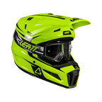 Leatt Helmet Kit Moto 3.5 Neon Yellow with 3.5 Goggle