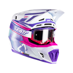 Leatt Helmet Kit Moto 7.5 Purple with 4.5 Goggle