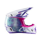 Leatt Helmet Kit Moto 7.5 Purple with 4.5 Goggle