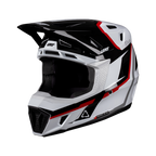 Leatt Helmet Kit Moto 7.5 White/Red with 4.5 Goggle
