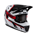 Leatt Helmet Kit Moto 7.5 White/Red with 4.5 Goggle