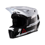 Leatt Helmet Kit Moto 9.5 Carbon/White with 6.5 Iriz Goggle