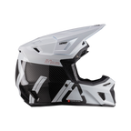 Leatt Helmet Kit Moto 9.5 Carbon/White with 6.5 Iriz Goggle