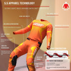 Leatt Moto 5.5 IKS Sunburn Motocross Pants