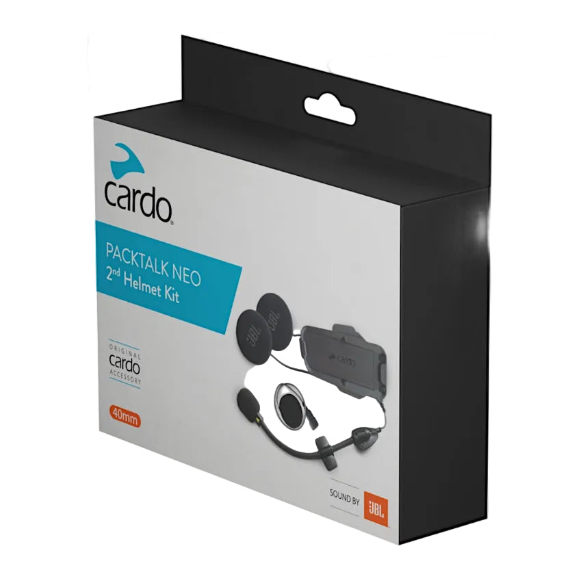 Cardo Packtalk NEO 2nd Helmet Kit JBL | Helmet Intercom