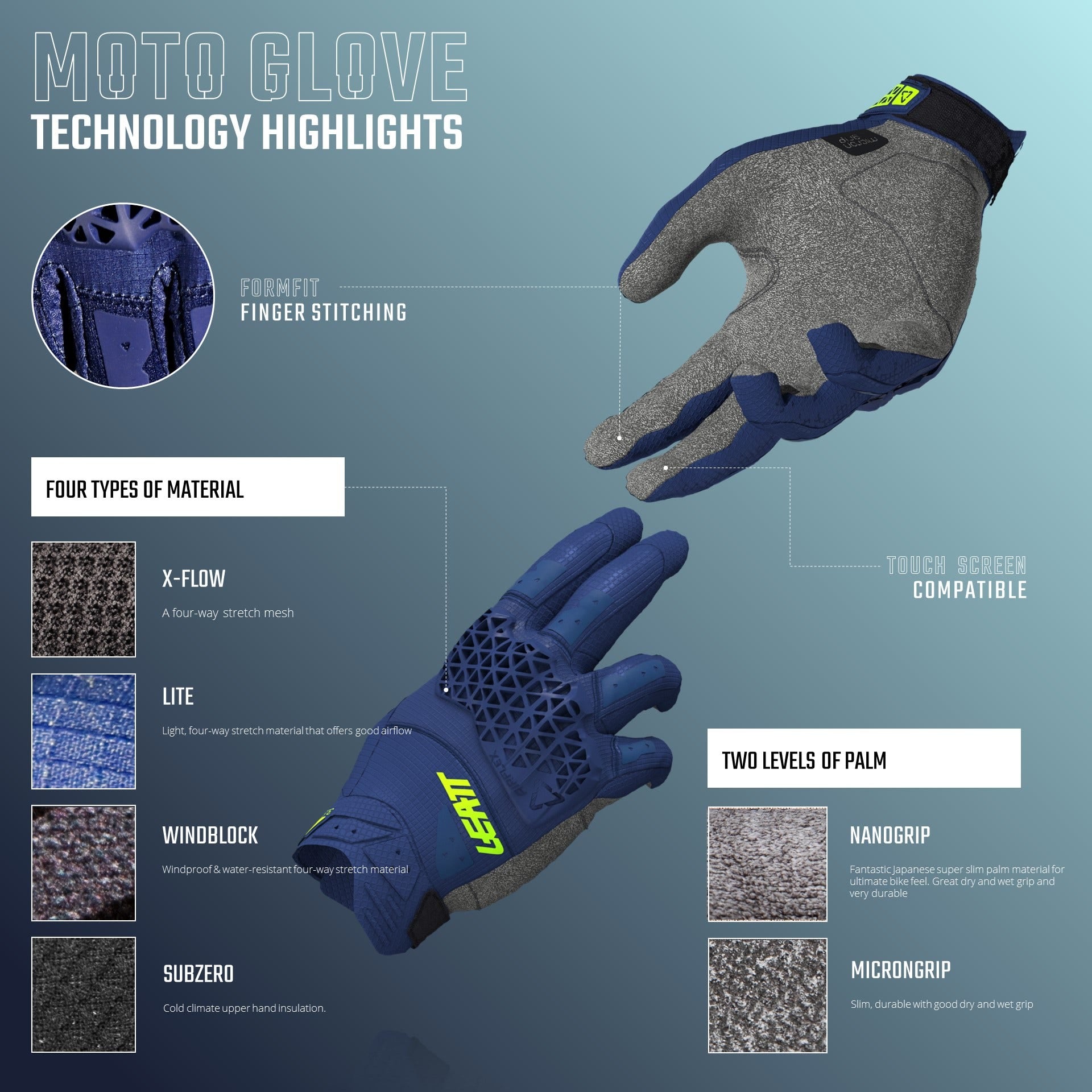 Leatt Moto 3.5 Lite Forge Motocross Gloves