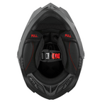 SGI Realm Matt Black Fibreglass Motorcycle Helmet