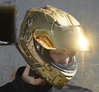 SGI Rival Centurion Gold Motorbike Helmets