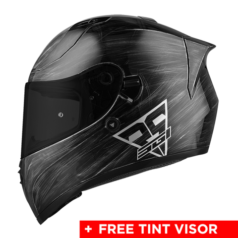 SGI Seca Dark Star Motorcycle Helmet