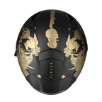 SGI Seca Katana Black/Gold Motorcycle Helmet