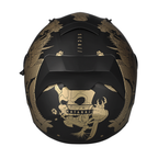 SGI Seca Katana Black/Gold Motorcycle Helmet