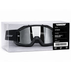 SGI Strike Goggles Matt Black Mirror Lens
