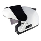 SGI Fusion 2.0 Gloss White Flip Up Motorcycle Helmet