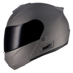 SGI Fusion 2.0 Matt Metallic Charcoal Flip Up Motorcycle Helmet