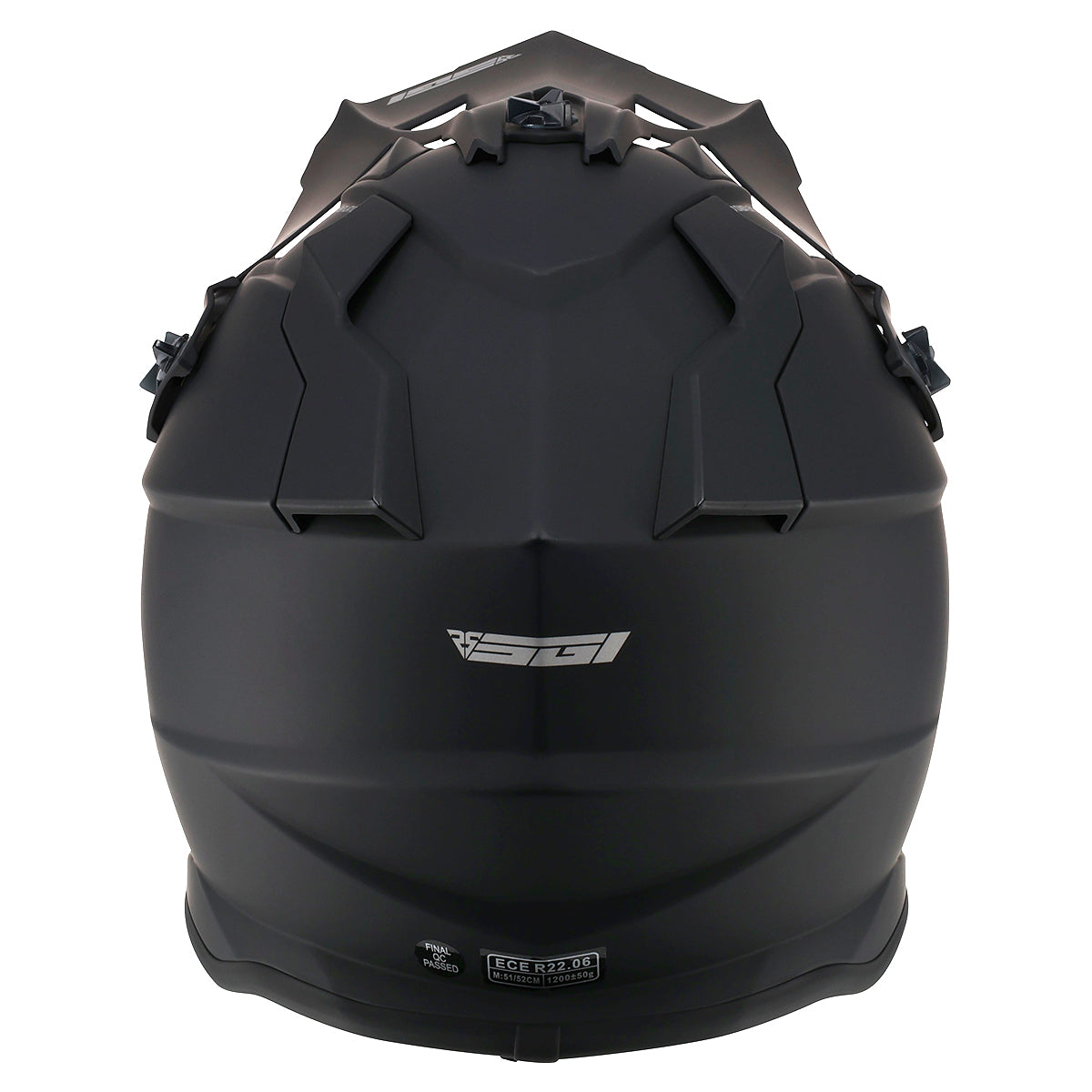 SGI Rapid Youth MX Matt Black Motocross Helmet | Kids