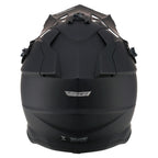 SGI Rapid Youth MX Matt Black Motocross Helmet