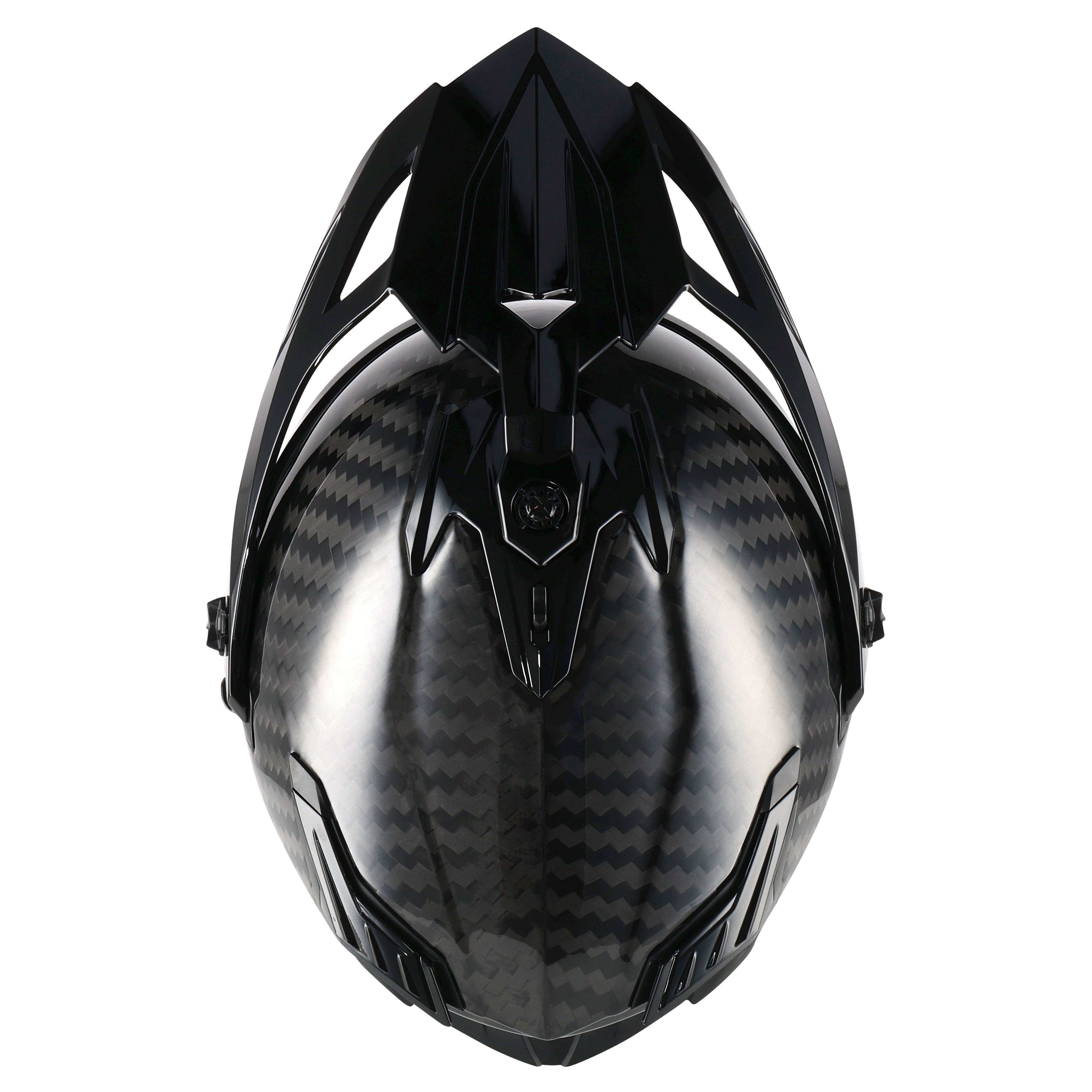 SGI Realm Carbon Fibre 9K Adventure Motorcycle Helmet