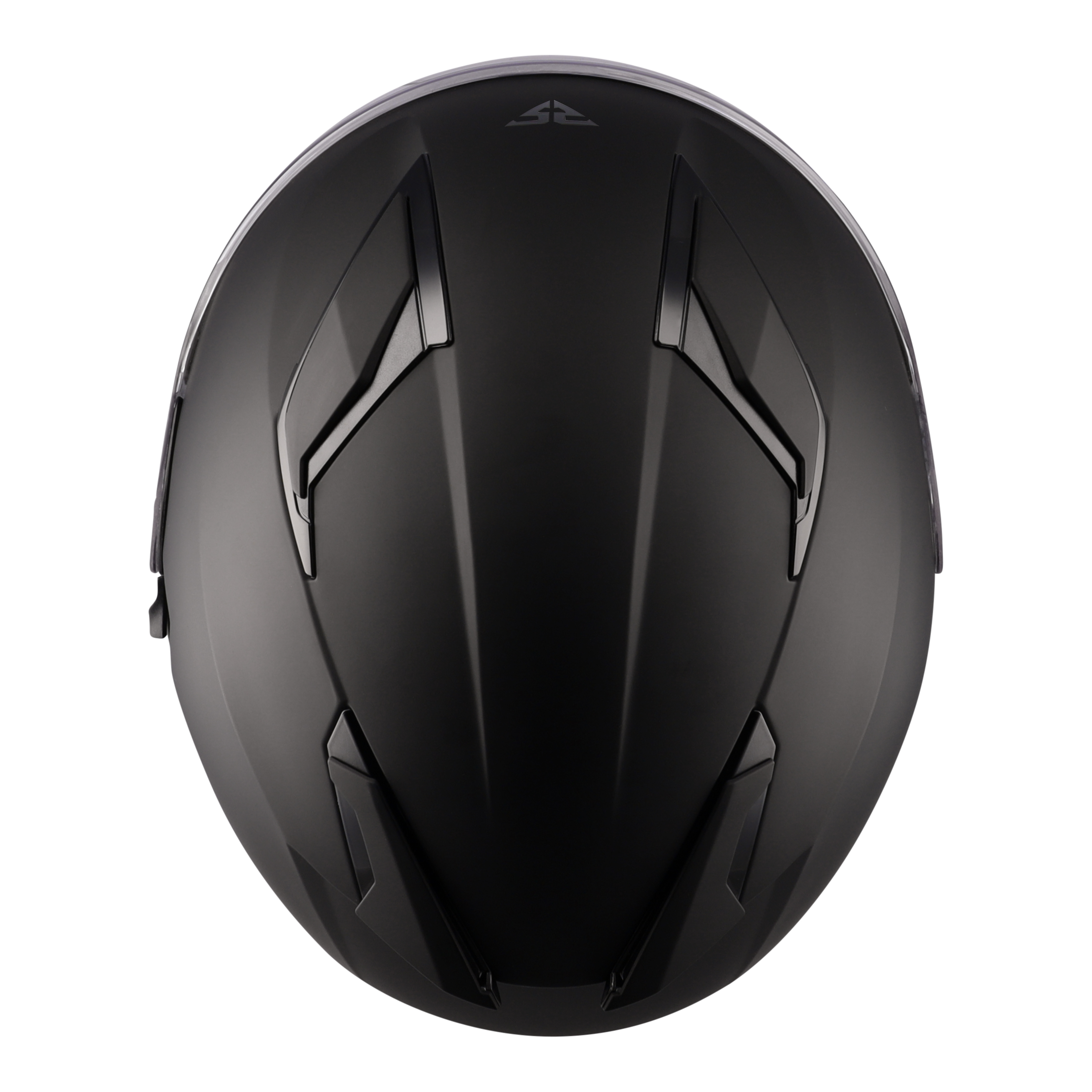 SGI Revo Matt Black Open Face Motorcycle Helmet